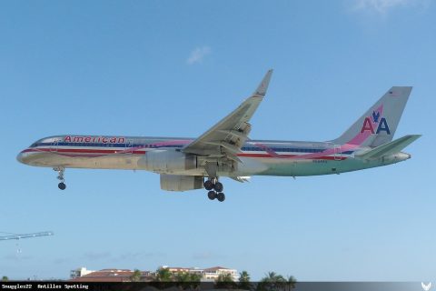 N664AA · Boeing 757-200, Sint Maarten – Princess Juliana