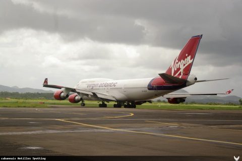 G-VLIP · Boeing 747-400, Martinique – Aimé Césaire