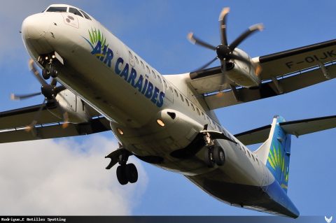 F-OIJK · ATR 72-500, Pointe-à-Pitre – Maryse Condé