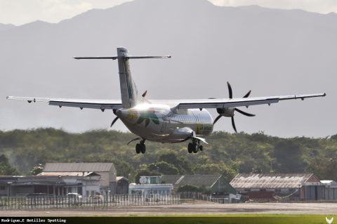 F-OIXH · ATR 42-500, Pointe-à-Pitre – Maryse Condé