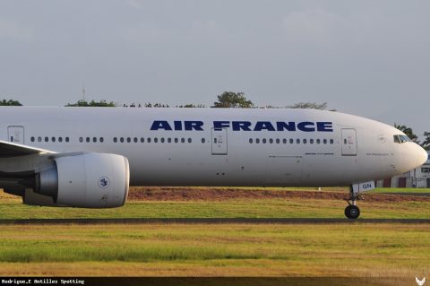 F-GSQN · Boeing 777-300ER, Pointe-à-Pitre – Maryse Condé