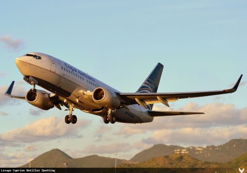 HP-1530CMP · Boeing 737-700, Sint Maarten – Princess Juliana