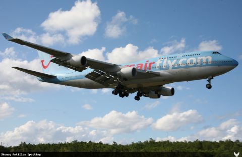 F-HSUN · Boeing 747-400, Pointe-à-Pitre – Maryse Condé