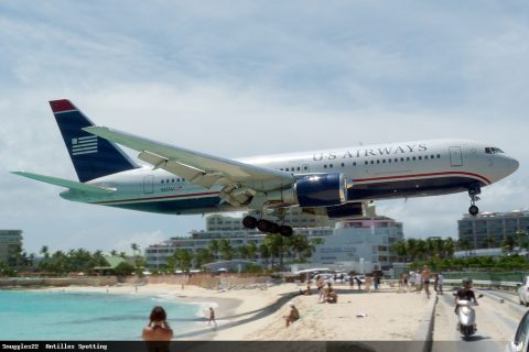 N255AY · Boeing 767-200, Sint Maarten – Princess Juliana
