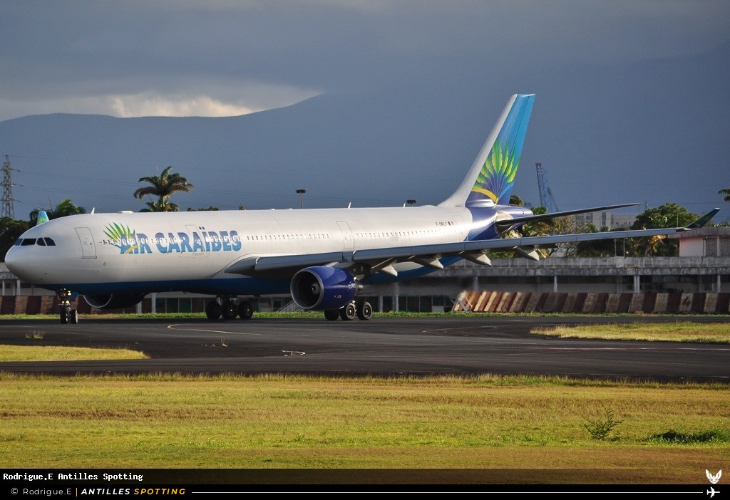 F-ORLY · Airbus A330-300, Air Caraïbes, Pointe-à-Pitre – Maryse Condé