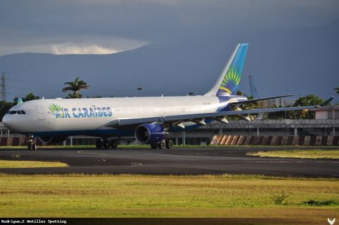 F-ORLY · Airbus A330-300, Pointe-à-Pitre – Maryse Condé