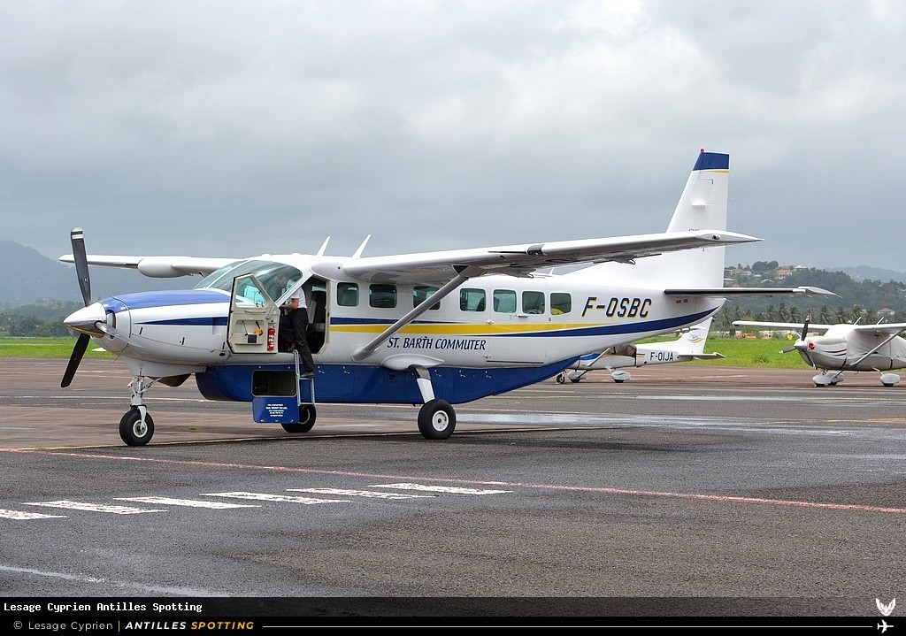 F-OSBC · Cessna 208 Caravan, St Barth Commuter, Martinique – Aimé Césaire
