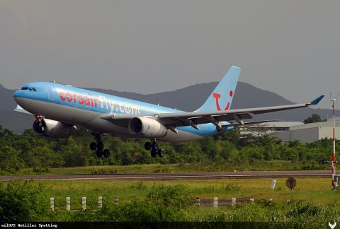 F-HBIL · Airbus A330-200, Martinique – Aimé Césaire