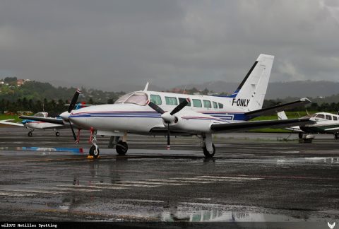 F-ONLY · Cessna 404 Titan, Martinique – Aimé Césaire