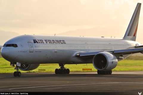 F-GSQT · Boeing 777-300ER, Pointe-à-Pitre – Maryse Condé