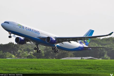 F-GOTO · Airbus A330-300, Pointe-à-Pitre – Maryse Condé