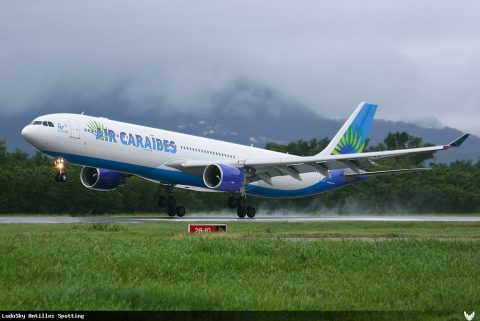 F-OONE · Airbus A330-300, Martinique – Aimé Césaire