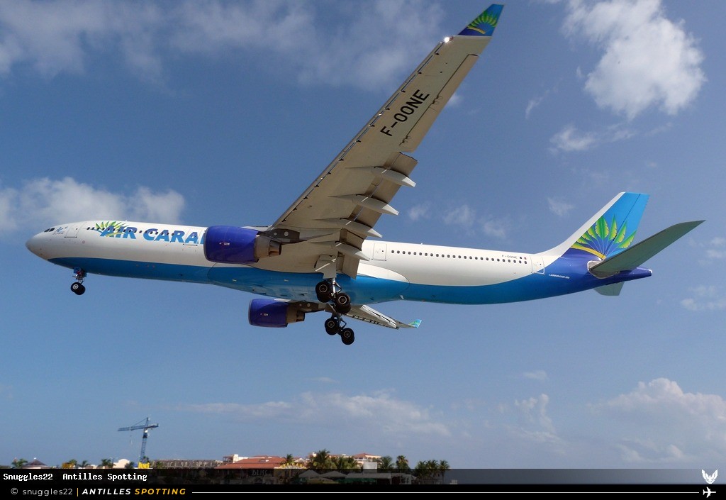 F-OONE · Airbus A330-300, Air Caraïbes, Sint Maarten – Princess Juliana