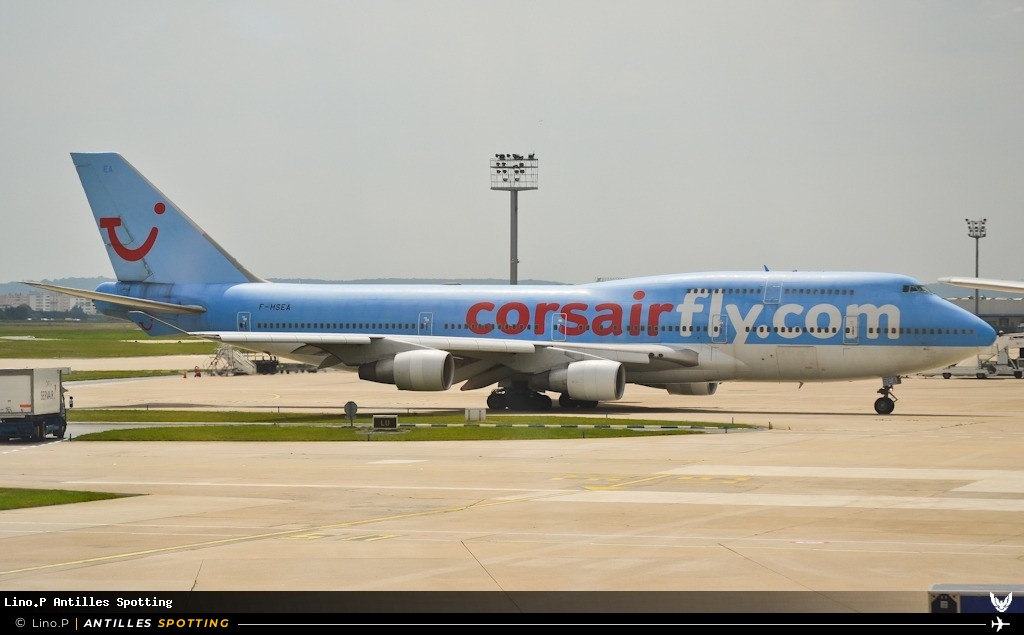F-HSEA · Boeing 747-400, Corsairfly, Paris-Orly