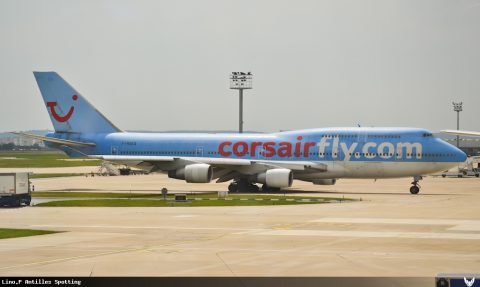 F-HSEA · Boeing 747-400, Paris-Orly