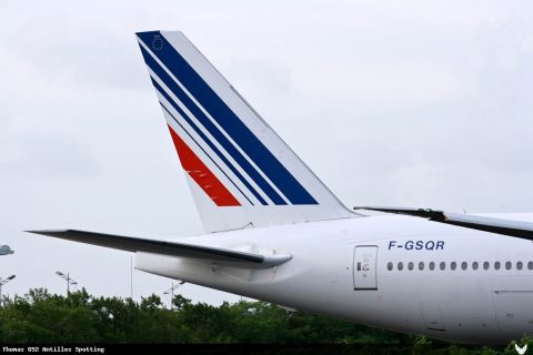 F-GSQR · Boeing 777-300ER, Pointe-à-Pitre – Maryse Condé