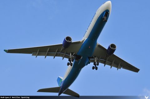 F-GOTO · Airbus A330-300, Pointe-à-Pitre – Maryse Condé