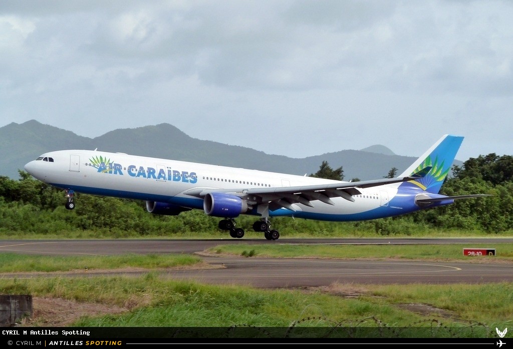 F-ORLY · Airbus A330-300, Air Caraïbes, Martinique – Aimé Césaire