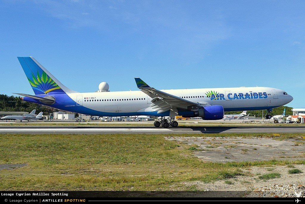 F-ORLY · Airbus A330-300, Air Caraïbes, Sint Maarten – Princess Juliana