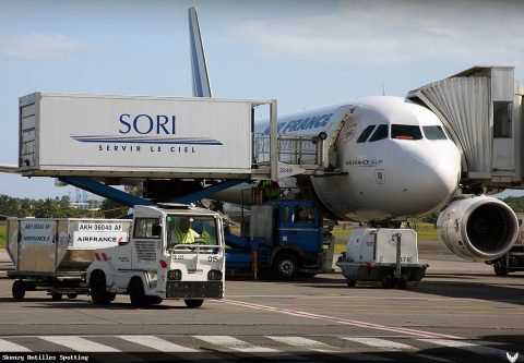 F-GKXQ · Airbus A320, Pointe-à-Pitre – Maryse Condé