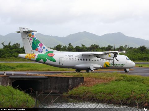 F-OIXH · ATR 42-500, Martinique – Aimé Césaire