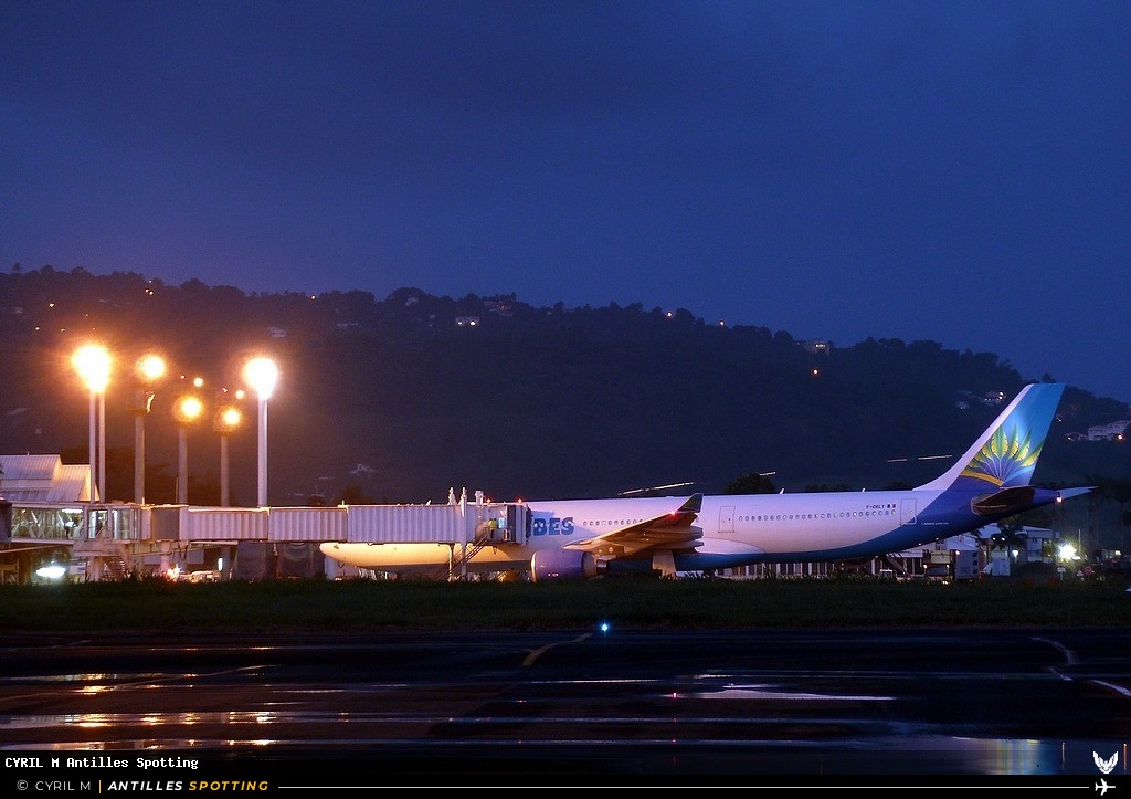 F-ORLY · Airbus A330-300, Air Caraïbes, Martinique – Aimé Césaire