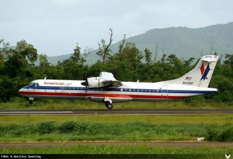 N414WF · ATR 72-200, Martinique – Aimé Césaire