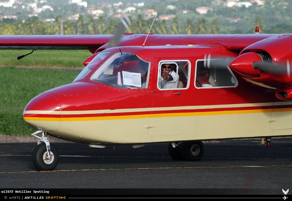 F-OTAG · Britten-Norman BN-2 Islander, Airawak, Martinique – Aimé Césaire