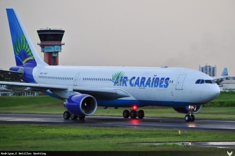 F-OFDF · Airbus A330-200, Pointe-à-Pitre – Maryse Condé