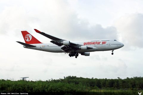 EC-KXN · Boeing 747-400, Pointe-à-Pitre – Maryse Condé
