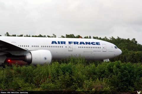 F-GSQR · Boeing 777-300ER, Pointe-à-Pitre – Maryse Condé