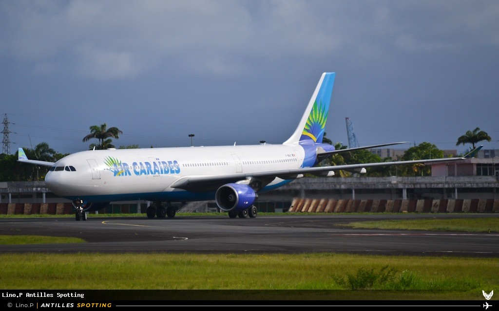 F-ORLY · Airbus A330-300, Air Caraïbes, Pointe-à-Pitre – Maryse Condé