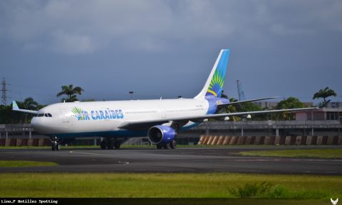F-ORLY · Airbus A330-300, Pointe-à-Pitre – Maryse Condé