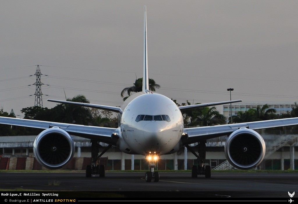 F-GSQX · Boeing 777-300ER, Air France, Pointe-à-Pitre – Maryse Condé