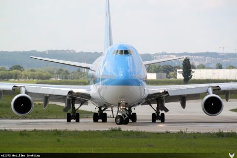 F-GTUI · Boeing 747-400, Paris-Orly