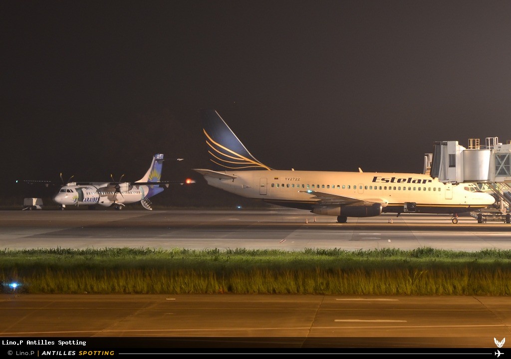 YV2722 · Boeing 737-200, Estelar, Pointe-à-Pitre – Maryse Condé