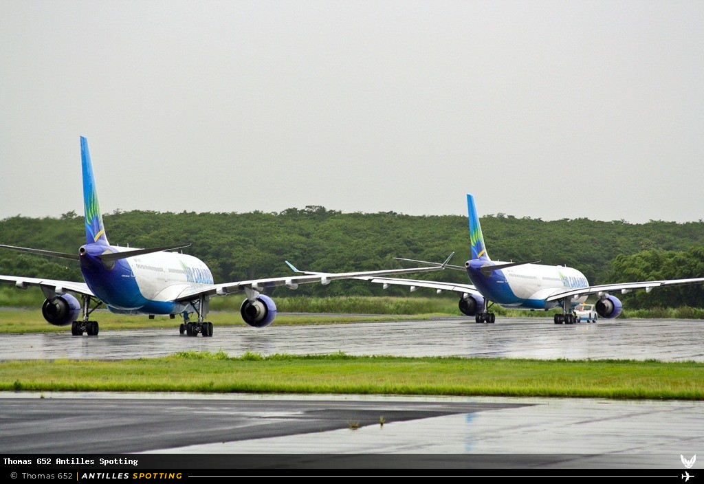 F-OFDF · Airbus A330-200, Air Caraïbes, Pointe-à-Pitre – Maryse Condé