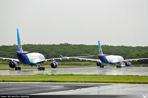 F-OFDF · Airbus A330-200, Pointe-à-Pitre – Maryse Condé