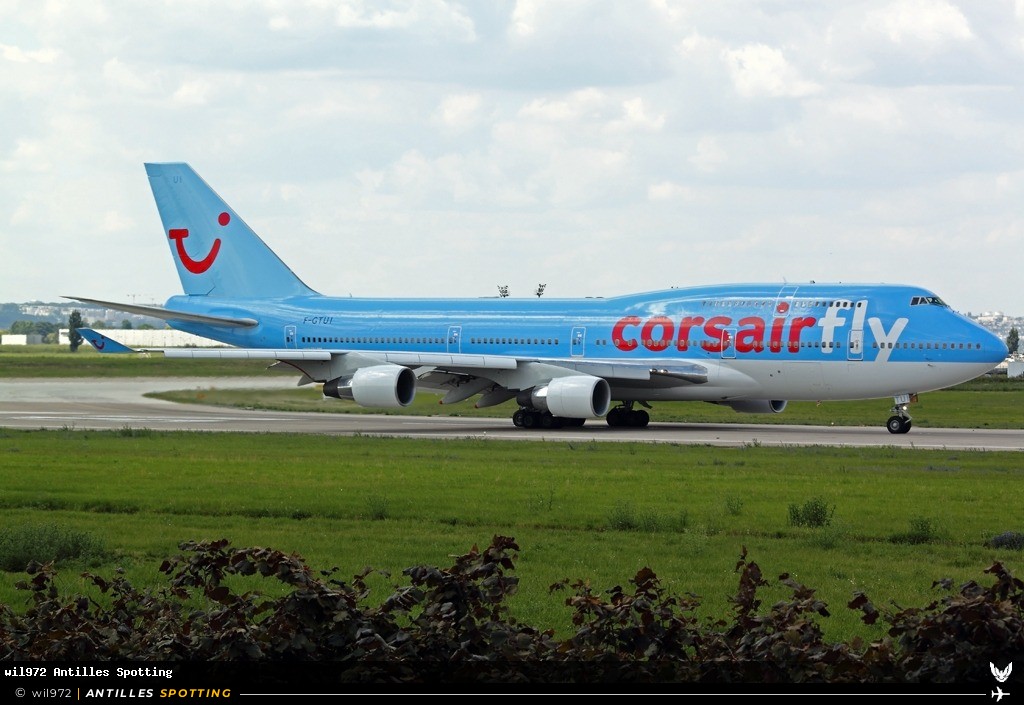 F-GTUI · Boeing 747-400, Corsairfly, Paris-Orly