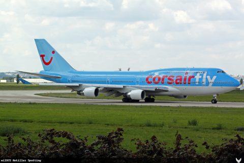 F-GTUI · Boeing 747-400, Paris-Orly