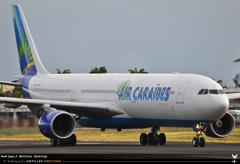 F-ORLY · Airbus A330-300, Air Caraïbes, Pointe-à-Pitre – Maryse Condé