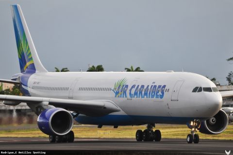 F-ORLY · Airbus A330-300, Pointe-à-Pitre – Maryse Condé