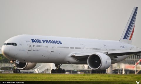 F-GSQN · Boeing 777-300ER, Pointe-à-Pitre – Maryse Condé