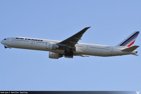 F-GSQP · Boeing 777-300ER, Pointe-à-Pitre – Maryse Condé