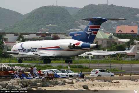N495AJ · Boeing 727-200 (2011)
