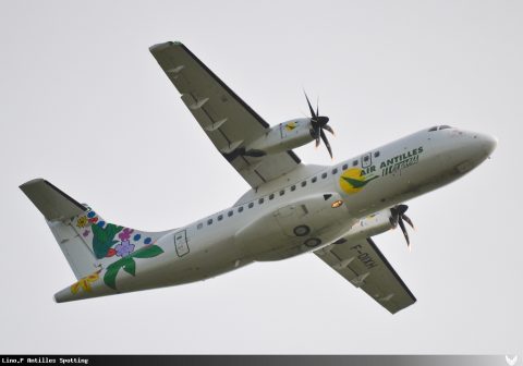 F-OIXH · ATR 42-500, Pointe-à-Pitre – Maryse Condé
