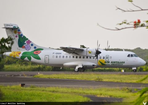 F-OIXH · ATR 42-500, Pointe-à-Pitre – Maryse Condé