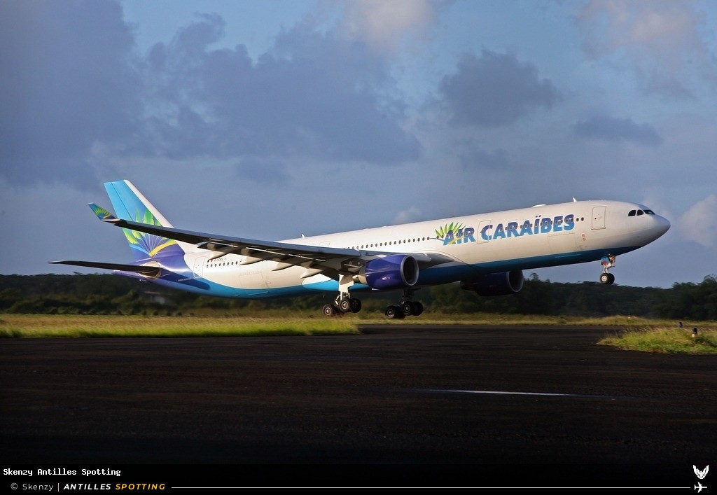 F-ORLY · Airbus A330-300, Air Caraïbes, Pointe-à-Pitre – Maryse Condé