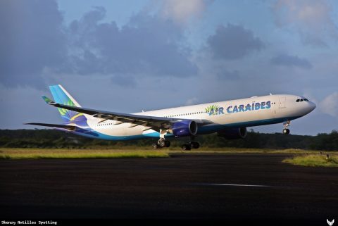 F-ORLY · Airbus A330-300, Pointe-à-Pitre – Maryse Condé