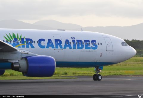 F-OFDF · Airbus A330-200, Pointe-à-Pitre – Maryse Condé